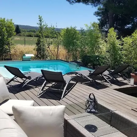 Villa Bastide Avec Jardin Arbore, Piscine, Proche Plages Cournonsec
